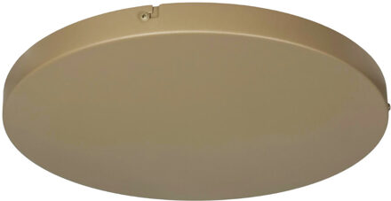 Plafondplaat Ø 50 cm zonder gaten beige