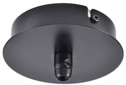 Plafondrozet opbouw zwart 85mm voor hanglamp