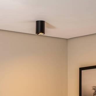 Plafondspot Bima, rond zwart