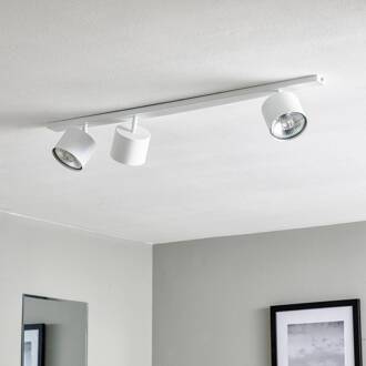 Plafondspot Bot, wit, 3-lamps