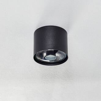 Plafondspot Bot, zwart, 1-lamp