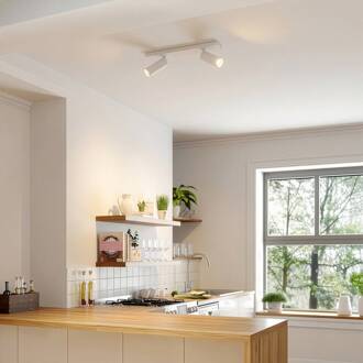 plafondspot Brinja Slim, wit, 2-lamps, GU10 MR11