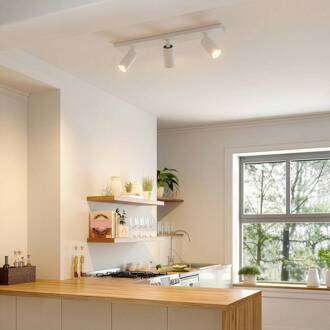 plafondspot Brinja Slim, wit, 3-lamps, GU10 MR11