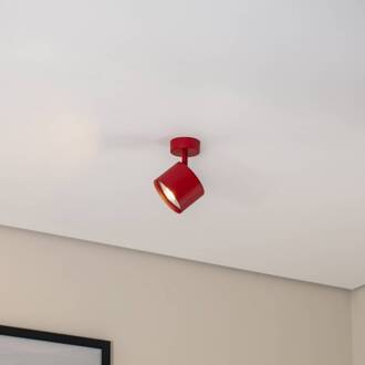 Plafondspot Chloe verstelbaar 1-lamp, rood