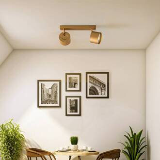 Plafondspot Chloe verstelbaar 2-lamps, goud