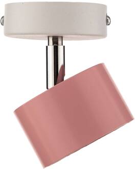 Plafondspot Cloudy 1-lamp roze