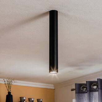 Plafondspot Eye, hoogte 40 cm, zwart