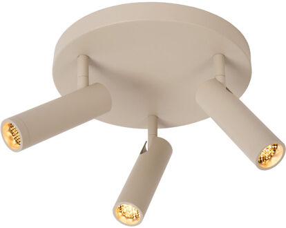 Plafondspot Grado Taupe ⌀25cm 3xgu10