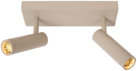 Plafondspot Grado Taupe 2xgu10