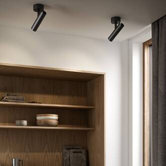 Plafondspot MIB met GU10-fitting, zwart