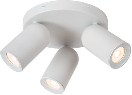Plafondspot Punch - Wit - 21cm - 3xgu10