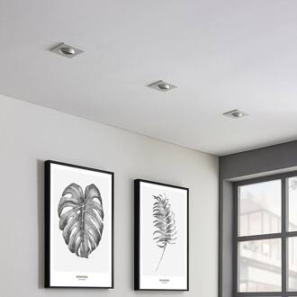 plafondspot Sophia, wit, hoekig