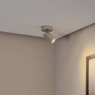 Plafondspot Spotte, chroom, 1-lamp
