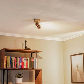 Plafondspot Spotte, goud, 1-lamp