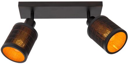 Plafondspot Tagalog Zwart 2xe27