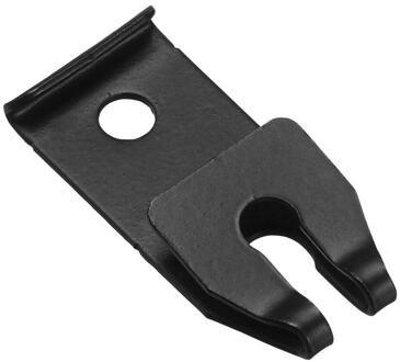 Plafondsteun - 6 Stuks - IJzer - Zwart - 3.9x1.7x0.5 Cm