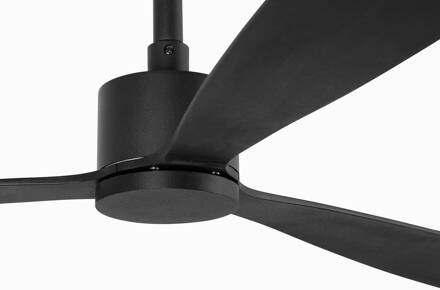 Plafondventilator Amelia, DC-motor 3 bladen zwart