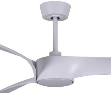 Plafondventilator Beacon met licht Line, wit, Ø 132 cm stil