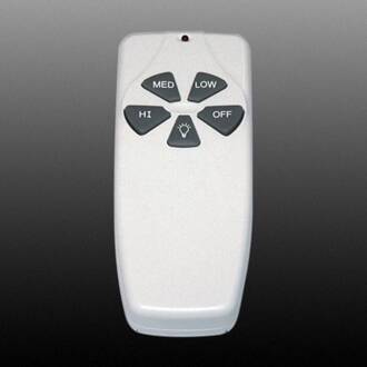 Plafondventilator Fanaway Evo 2 met licht chroom stil duidelijk