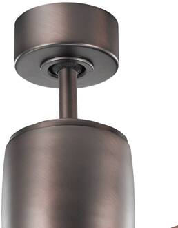 Plafondventilator Ferron, bladen brons geolied brons geolied en geborsteld