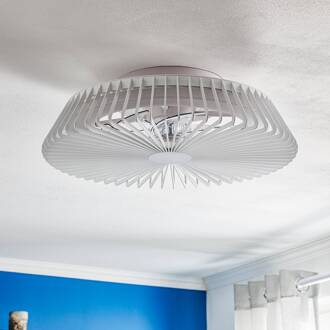 Plafondventilator Himalaya LED, app, afstandsbediening, wit