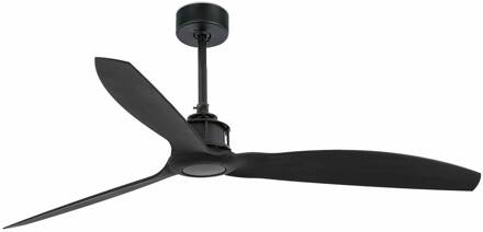 Plafondventilator Just Fan M, mat zwart