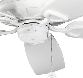 Plafondventilator Kevlar 60 IP44, wit, Ø 152 cm