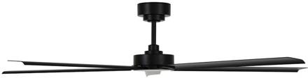 Plafondventilator Monza zwart DC stil Ø 152 cm IP55
