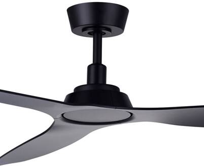 Plafondventilator Moto Beacon, zwart, Ø 132 cm, stil