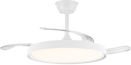 Plafondventilator Polaris Ø 106 cm wit