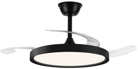 Plafondventilator Polaris Ø 106 cm zwart