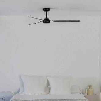 Plafondventilator Punt M, DC, 3 bladen, zwart