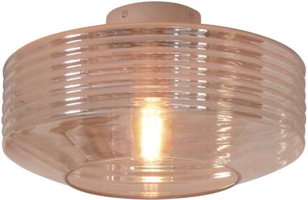 Plafonniere Verona - Bruin - Ø35cm