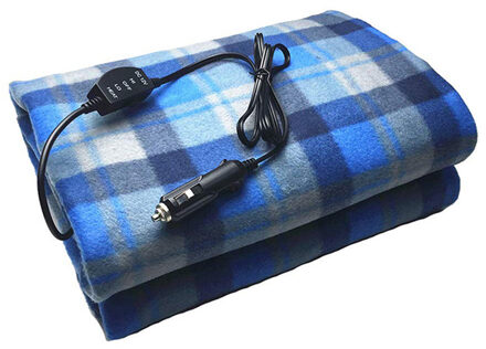 Plaid Elektrische Auto Deken-Verwarmde Dekens 12V met 96 Inch Koord voor Elke Auto Truck SUV Sigarettenaansteker, kantoor, Bumperkleven, Eme