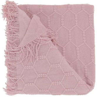 Plaid Fee - 127x152cm - Old Pink Roze