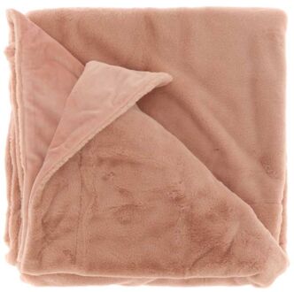 | Plaid Klaas 150x200cm old pink Roze