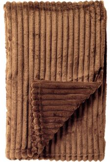 Plaid Marthy 140x180 cm Tobacco Brown