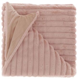 | Plaid Peppe 150x200cm old pink Roze