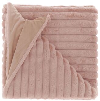 | Plaid Peppe 150x200cm old pink Roze