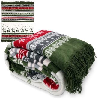 | Plaid Rudolf 150x200cm green Groen