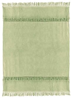 Plaid Saba 130x180cm Nile Green Groen