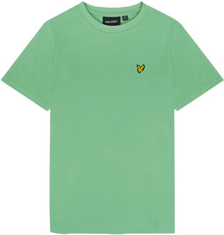 Plain Casual T-shirt Jongens 170-176 Groen