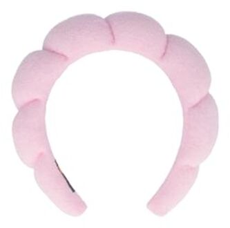 Plain Face Wash Headband Pink
