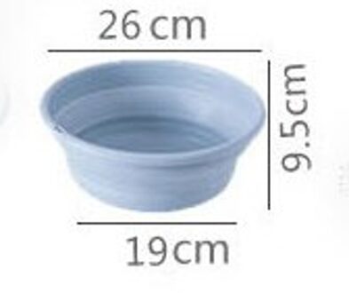 Plain kleur creatieve opvouwbare wastafel PP plastic wastafel draagbare reizen opvouwbare wastafel blauw mini