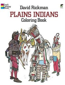 Plains Indians Colouring Book