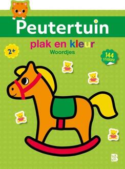 Plak en kleur woordjes -   (ISBN: 9789403241852)