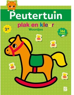 Plak En Kleur Woordjes - Peutertuin
