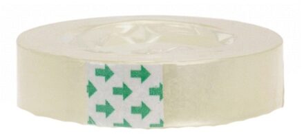 Plakband rol - 1x - voor in plakbandhouder - transparant - 1.2 cm x 33 m - tape