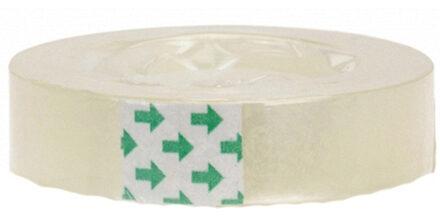 Plakband rol - voor in plakbandhouder - transparant - 2 cm x 33 m - tape - Plakband