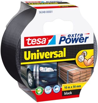 Plakband Tesa 50mmx10m Extra Power zwart